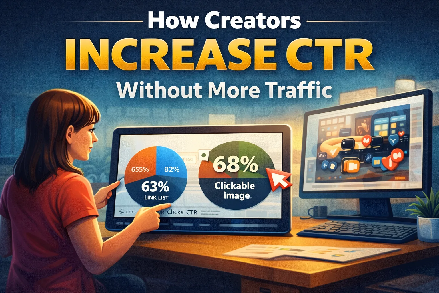 How Creators Increase CTR Without More Traffic